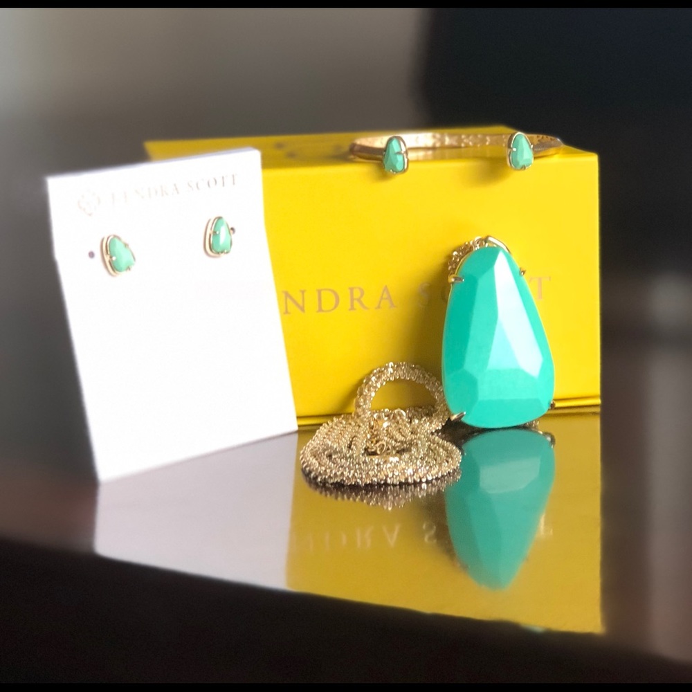 Kendra Scott Mint Set - Sandra, Hazels, Hanna